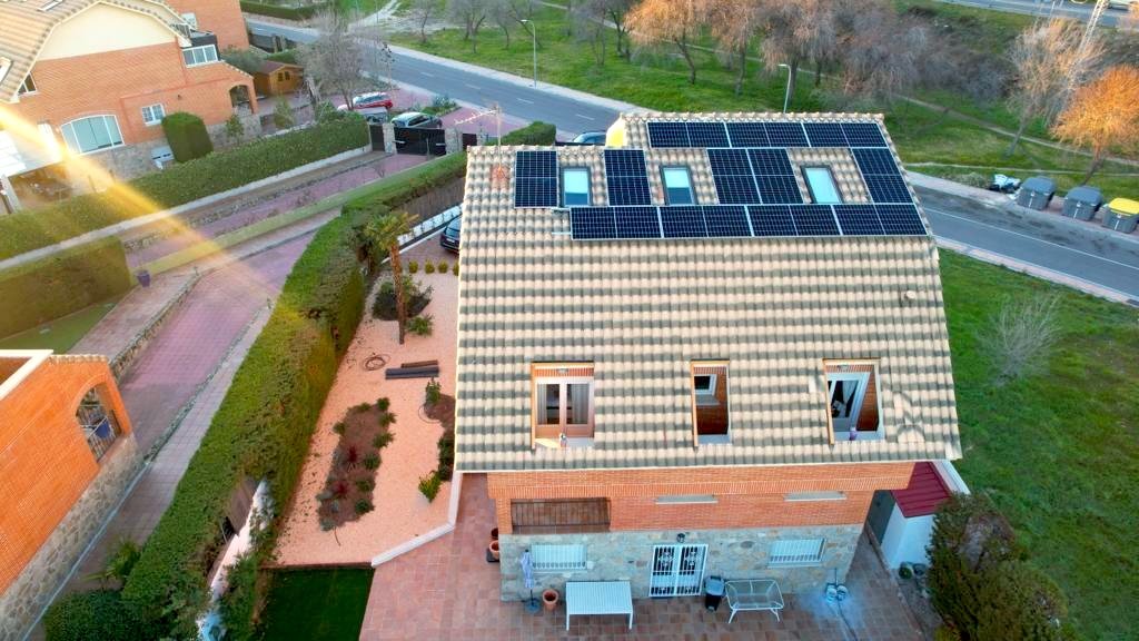 Instalación en colmenar Madrid—-8kw